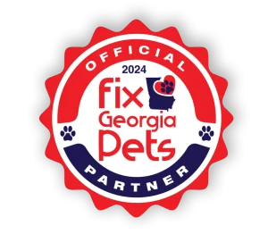 Official 2024 Fix Georgia Pets Partner logo.